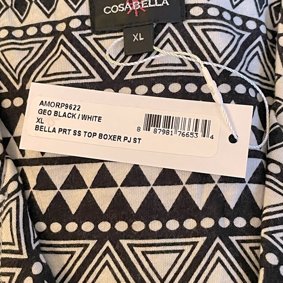 COSABELLA Bella Pima Cotton Blend Pajama Set - Women’s Sizes Medium & XL - New - Picture 7 of 8